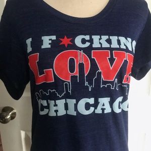 I love Chicago Women's T-Shirt Size XL